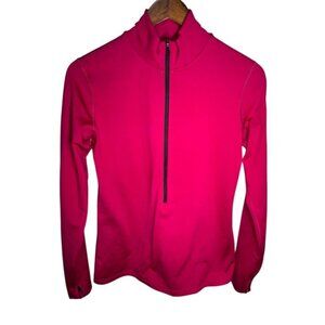 Nike Pro Fleeced Lined Pullover Pink Size Large
